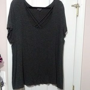 Charlotte Russe Tops - Criss cross top Charlotte Russe Tops - Criss cross top